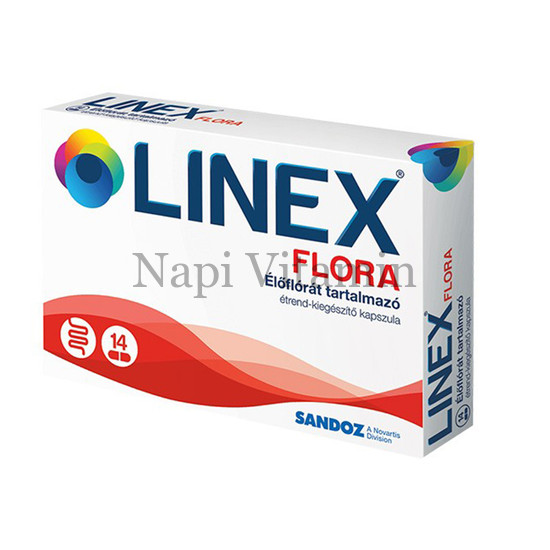Linex Flora élőflórát tartalmazó kapszula 14x